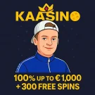 1000 € + 300 Freispiele – Kaasino