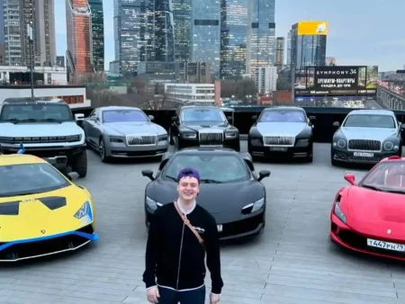 El garaje de 2,5 millones de libras de Mellstroy: Cuando el streaming compra una sala de exposición de supercoches